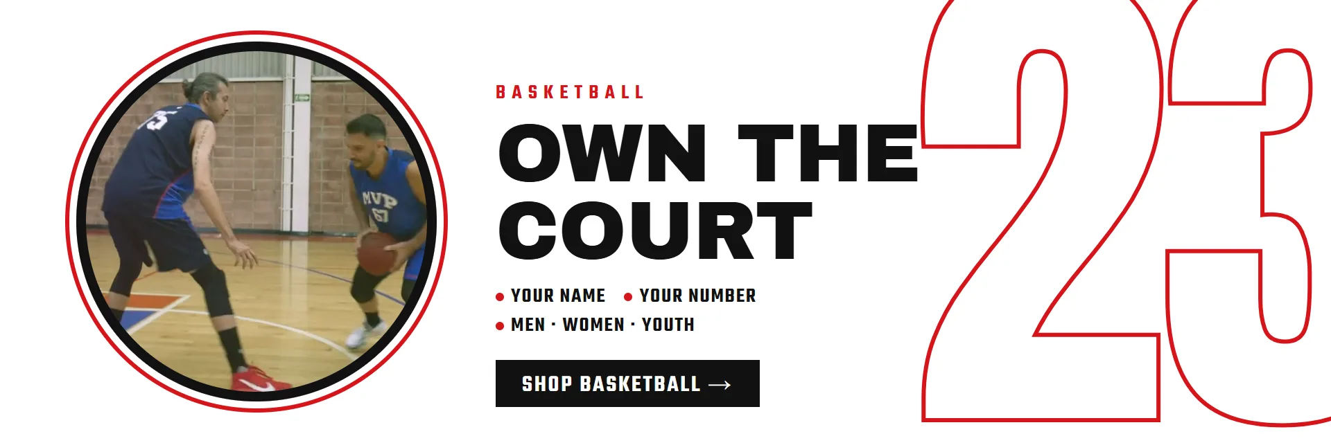 Custom basketball jerseys - Own the court